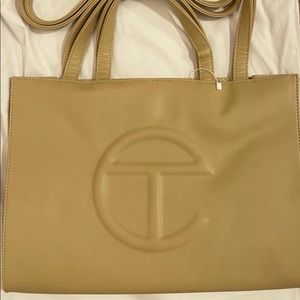 TELFAR CREAM MEDIUM SHOPPING BAG ✨BRAND NEW✨